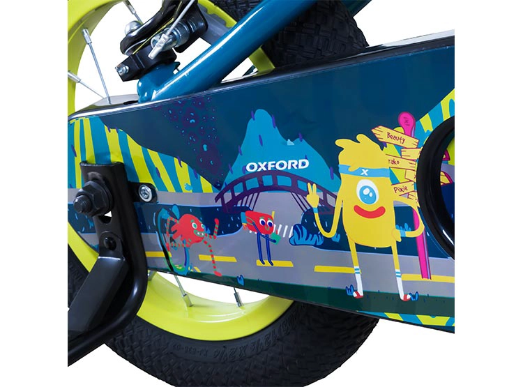 BICICLETA INFANTIL OXFORD SPINE PETRÓLEO ARO 12 - 5