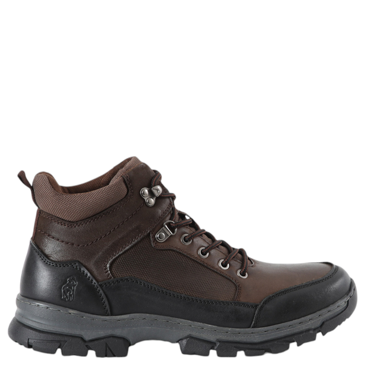 BOTINES CUERO HOMBRE JARMAN CHOCOLATE HKYK4-01 - 1