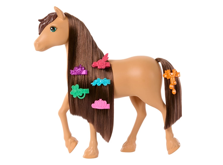 BARBIE DETECTIVE LA GRAN CARRERA DE CABALLOS SET DE JUEGO PONY PINADOS DIVERTIDOS SORPRESA - 7