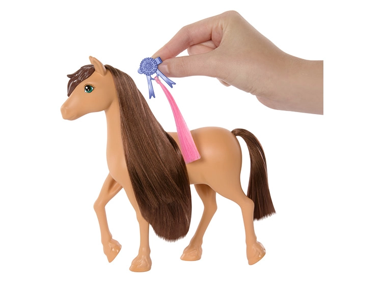BARBIE DETECTIVE LA GRAN CARRERA DE CABALLOS SET DE JUEGO PONY PINADOS DIVERTIDOS SORPRESA - 9