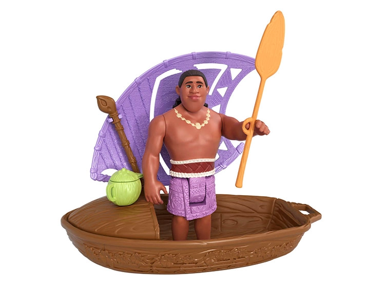MOANA 2 SET DE JUEGO CANOA CON MINI MUÑECA SORPRESA Y ACCESORIOS - 4