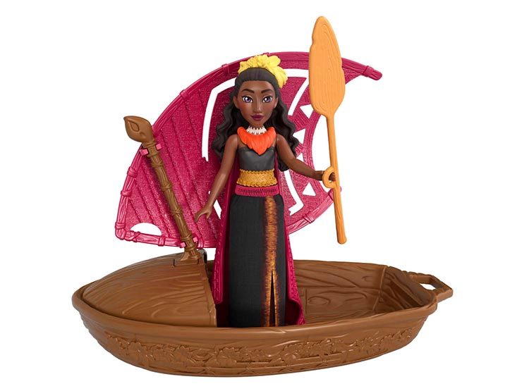 MOANA 2 SET DE JUEGO CANOA CON MINI MUÑECA SORPRESA Y ACCESORIOS - 5