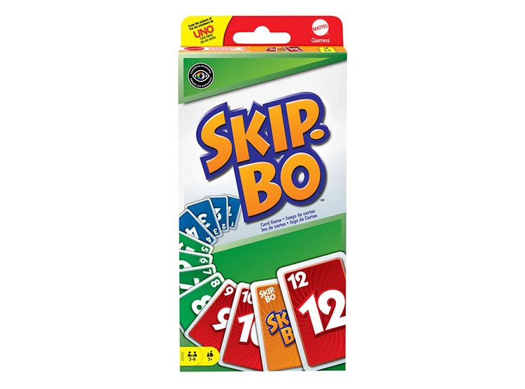 MATTEL GAMES JUEGO DE CARTAS SKIP-BO DIVERSIÓN INSTANTÁNEA - 1