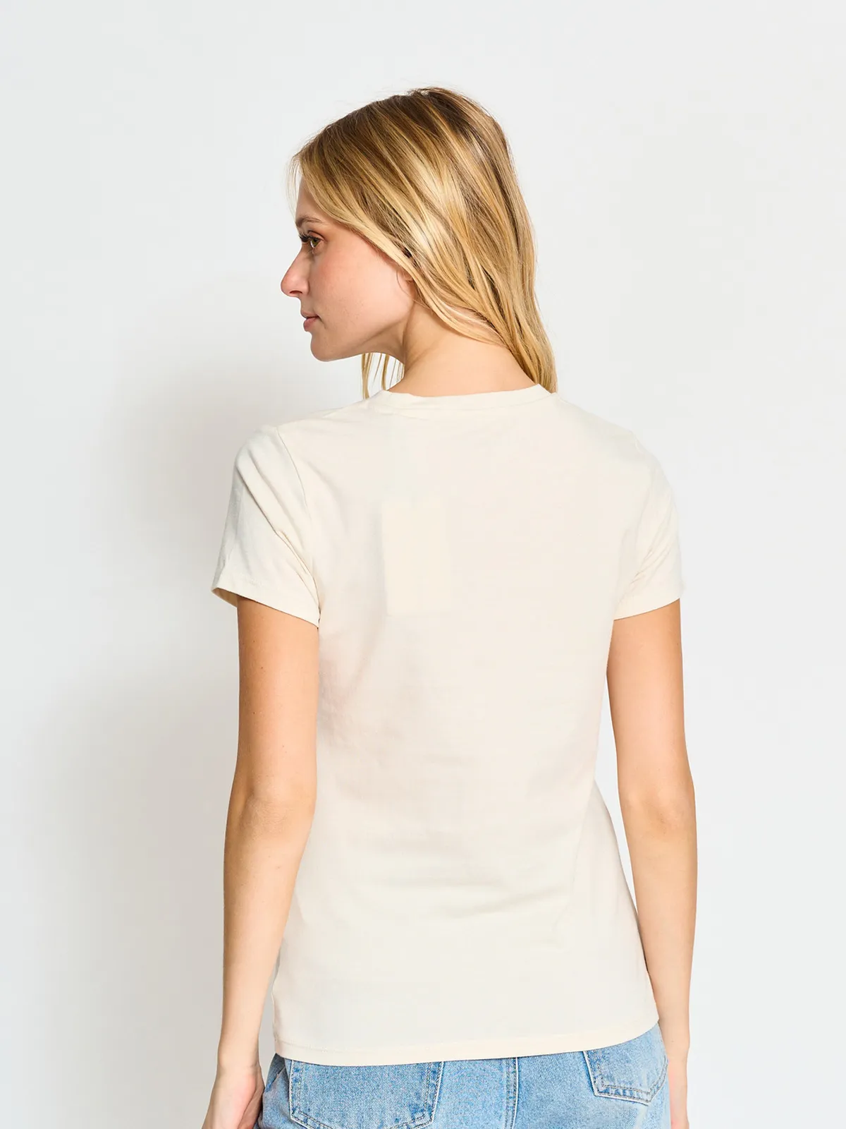 POLERA MANGA CORTA ALGODÓN MUJER AEROPOSTALE KYLIE - 2