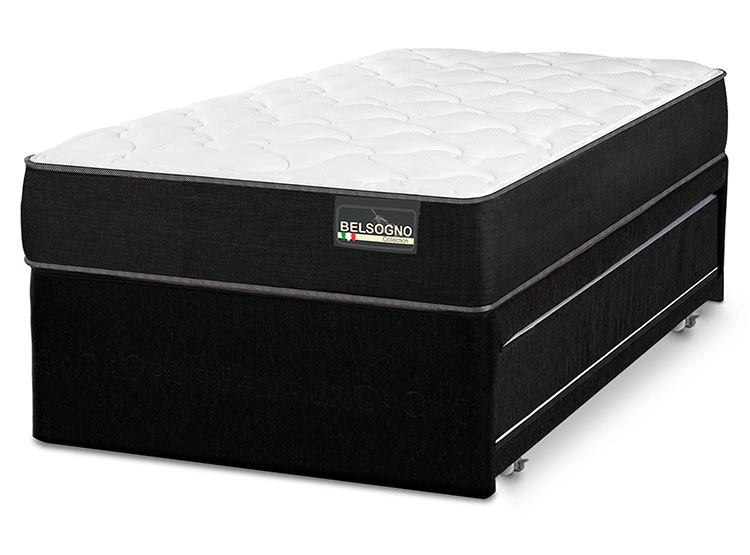 DIVAN CAMA BELSOGNO ONE BLACK 1PL - 2