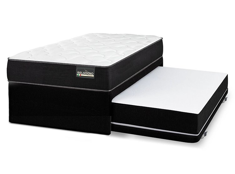 DIVAN CAMA BELSOGNO ONE BLACK 1PL - 3