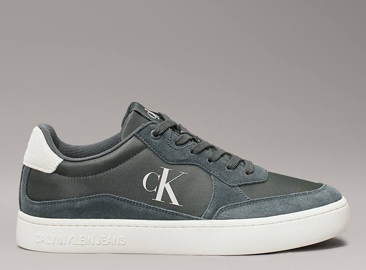 ZAPATILLAS HOMBRE CALVIN KLEIN CASUAL VERDE YM0YM0110002I CUERO