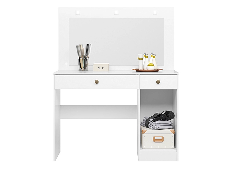 TOCADOR DI PORETTI DESIGN BELLA C/ESP 1 PUERTA 2 CAJONES BLANCO - 2