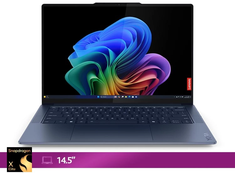 NOTEBOOK LENOVO YOGA SLIM 7X SNAPDRAGON X ELITE 32GB RAM 1TB SSD TOUCH 14.5” OLED - 1