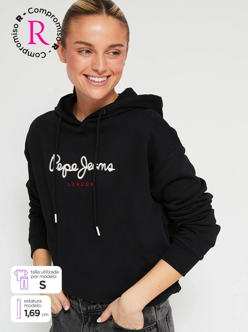 POLERÓN PEPE JEANS HOODIE - 1