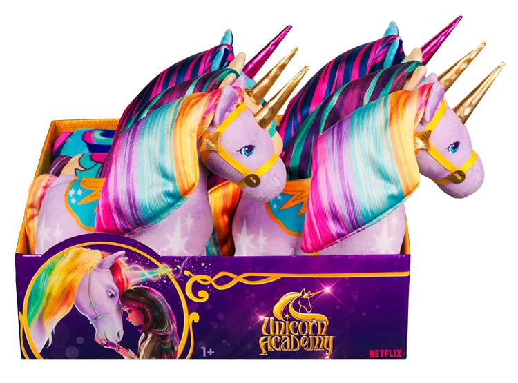 ACADEMIA UNICORNIO PELUCHE 18 CM - 2