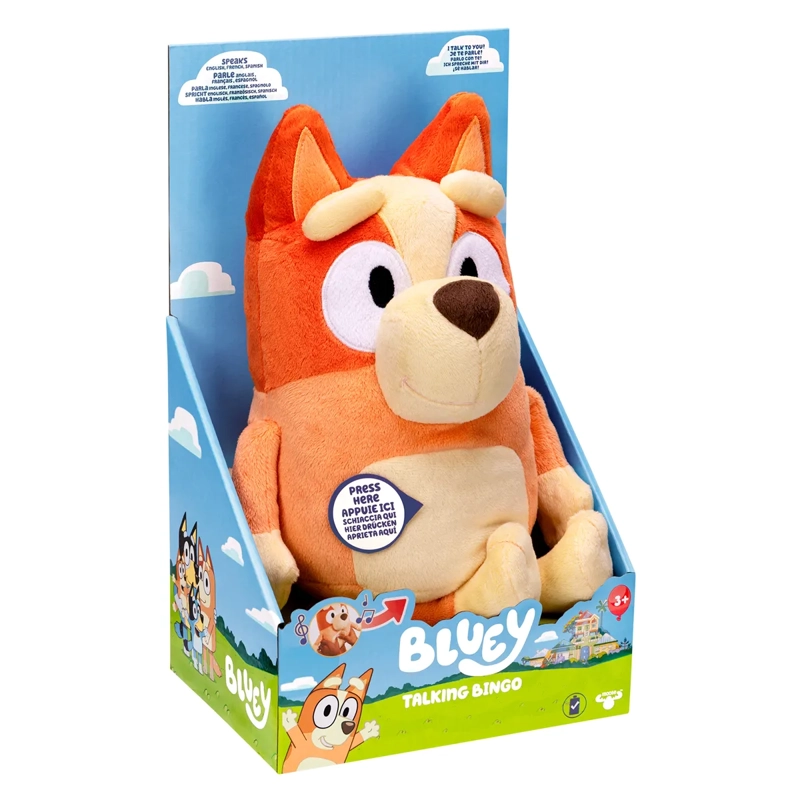 PELUCHE BLUEY BINGO CON SONIDO 30 CM - 2