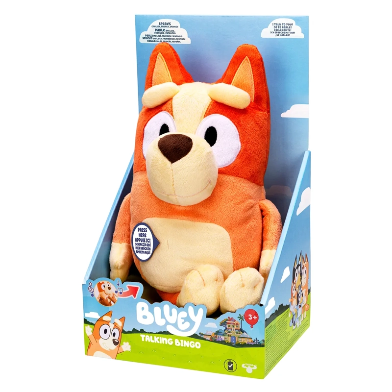 PELUCHE BLUEY BINGO CON SONIDO 30 CM - 5