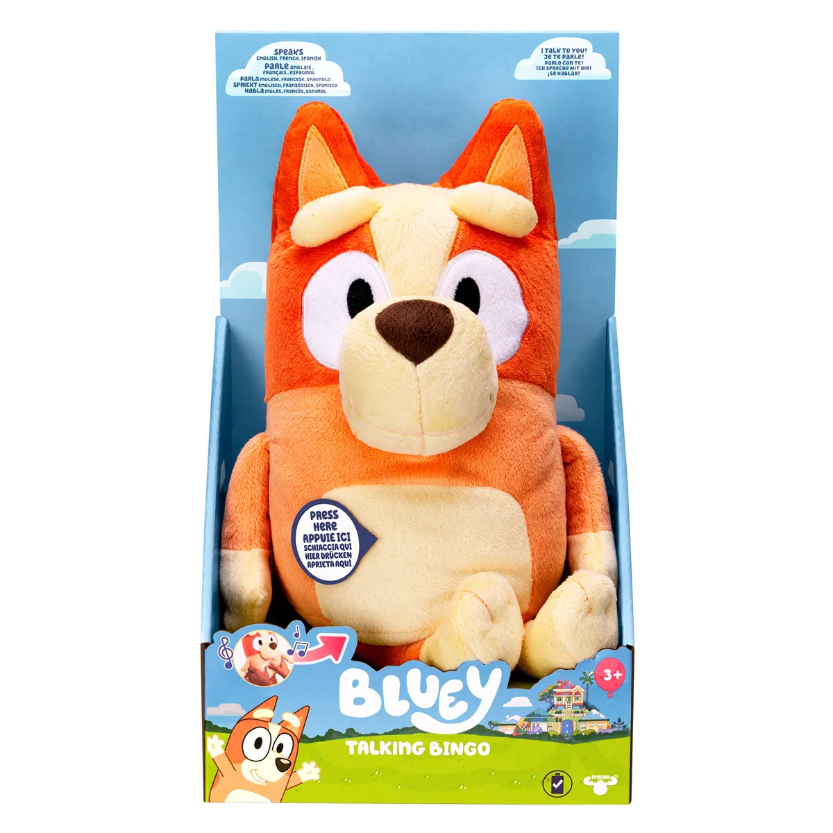 Bluey Amici – Coco – Peluche Ufficiale 20,3 Cm