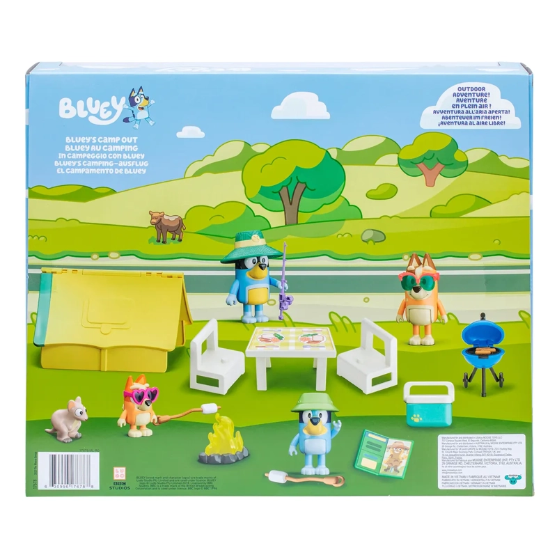 SET JUEGO BLUEY CAMPAMENTO - 6