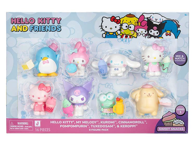 HELLO KITTY PACK DE 8 FIGURAS - 2