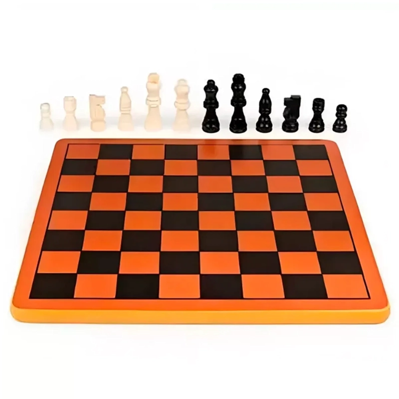 JUEGO FAMILIAR AJEDREZ DE MADERA - 2