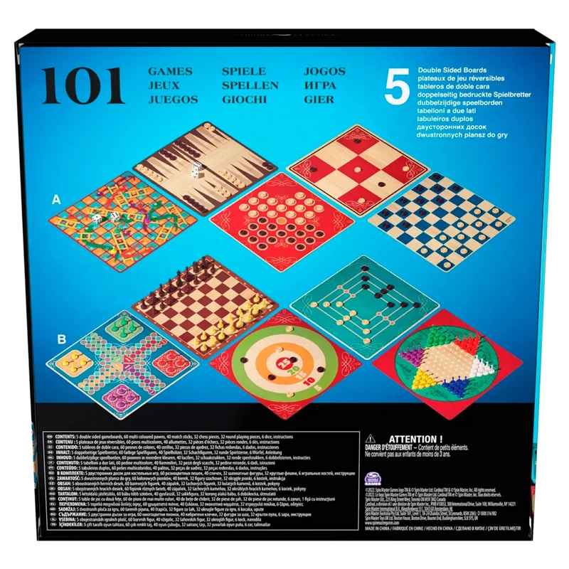 JUEGO FAMILIAR CON 101 JUEGOS - 4