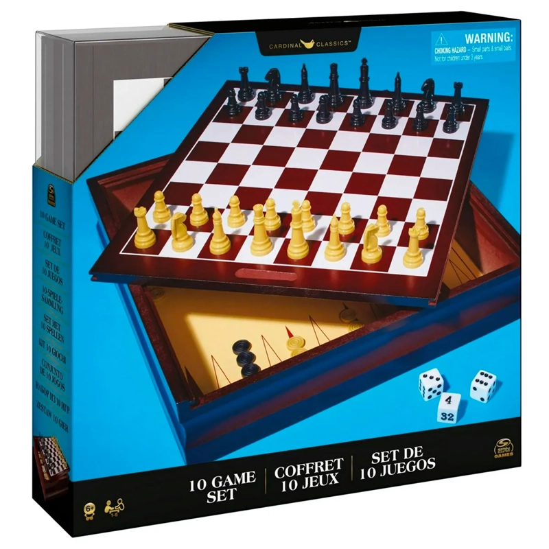 JUEGO FAMILIAR IMEXPORTA SET DE 10 JUEGOS - 9