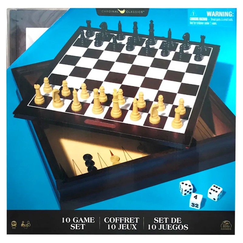 JUEGO FAMILIAR IMEXPORTA SET DE 10 JUEGOS - 10