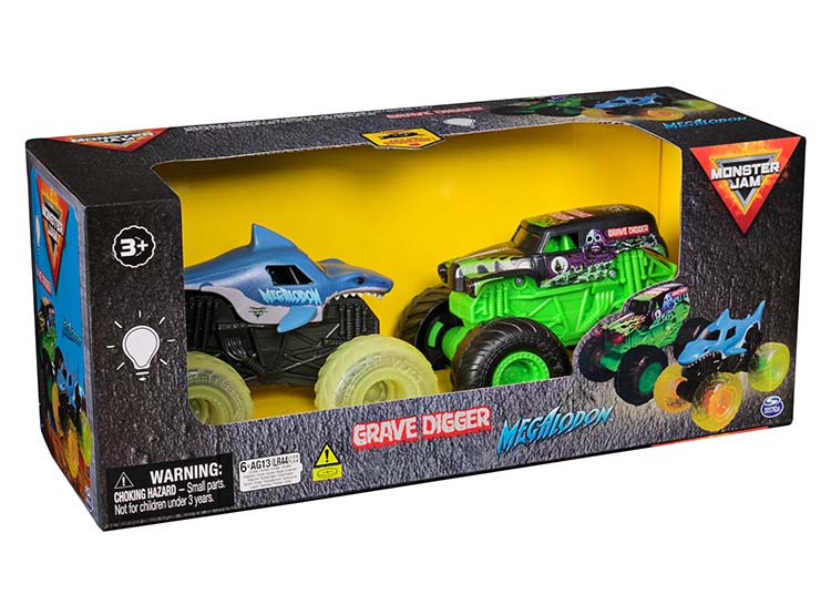 MONSTER JAM AUTO CON LUZ Y SONIDO 1:43 - 1