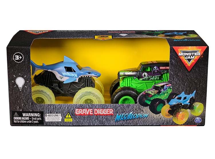 MONSTER JAM AUTO CON LUZ Y SONIDO 1:43 - 2