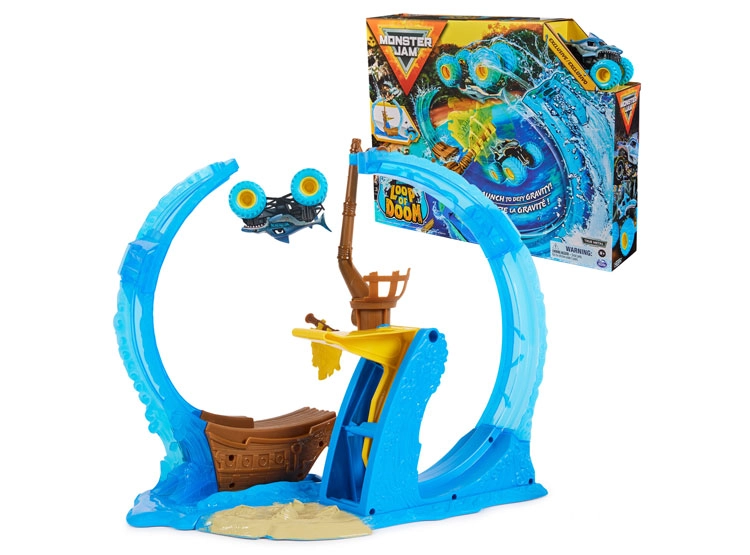 MONSTER JAM BOOSTER PLAYSET - 1