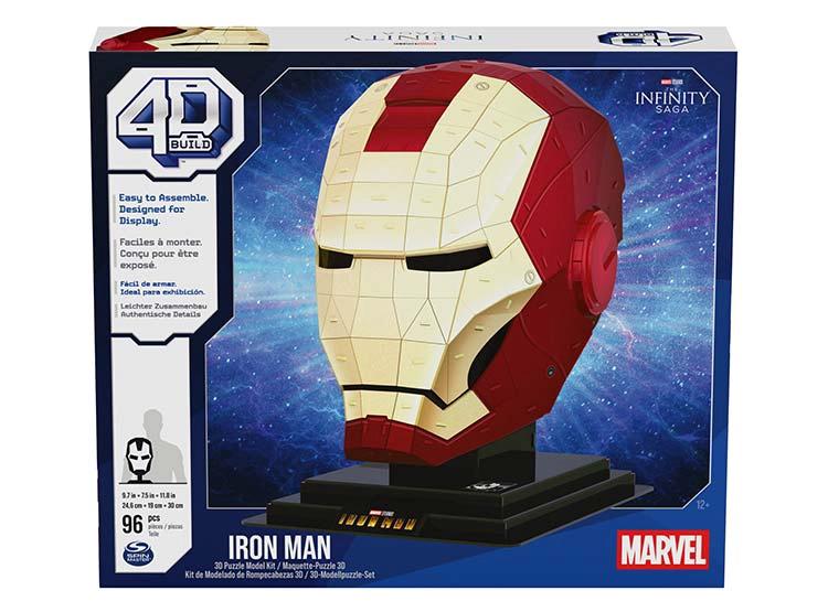 PUZZLE 3D MARVEL IRON MAN 96 PCS - 9