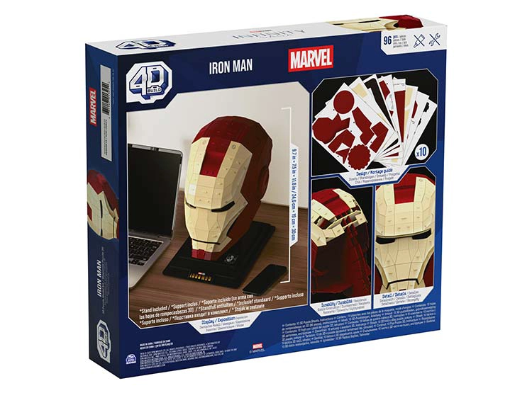 PUZZLE 3D MARVEL IRON MAN 96 PCS - 10