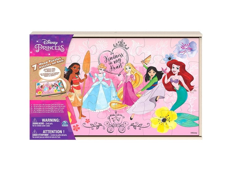 PUZZLE MADERA PRINCESAS 7 EN 1 - 3