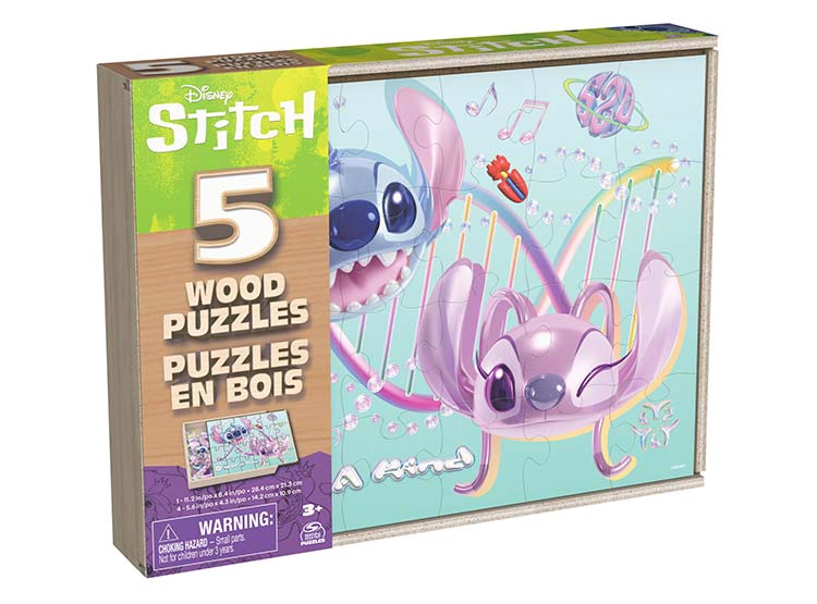 PUZZLE STITCH DE MADERA 5 EN 1 - 1