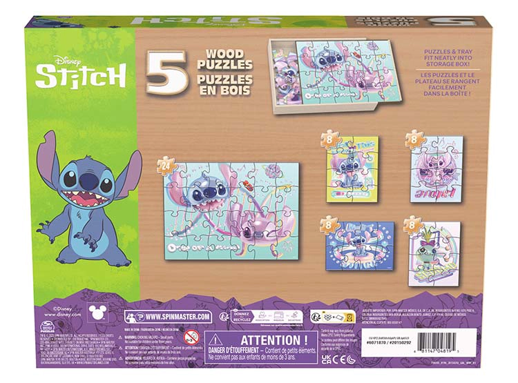 PUZZLE STITCH DE MADERA 5 EN 1 - 3