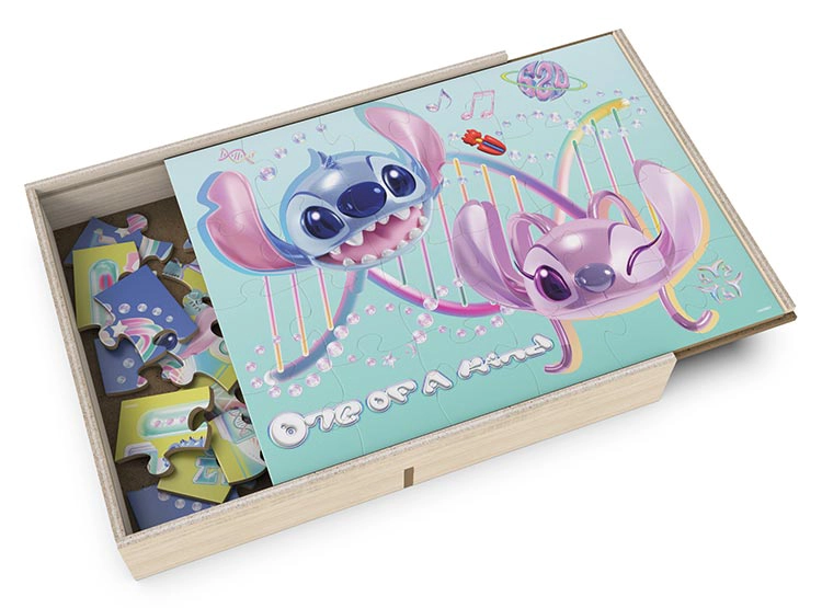 PUZZLE STITCH DE MADERA 5 EN 1 - 5