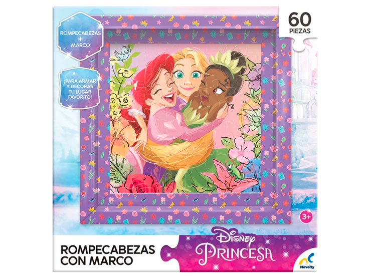 ROMPECABEZAS CON MARCO PRINCESAS - 3