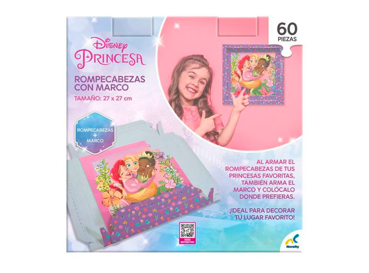 ROMPECABEZAS CON MARCO PRINCESAS - 4