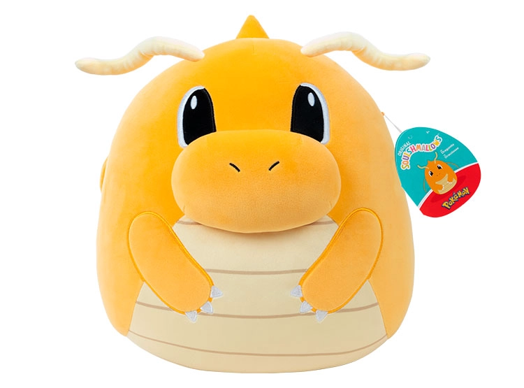 SQUISHMALLOWS PELUCHE DRAGONITE 35CM - 1