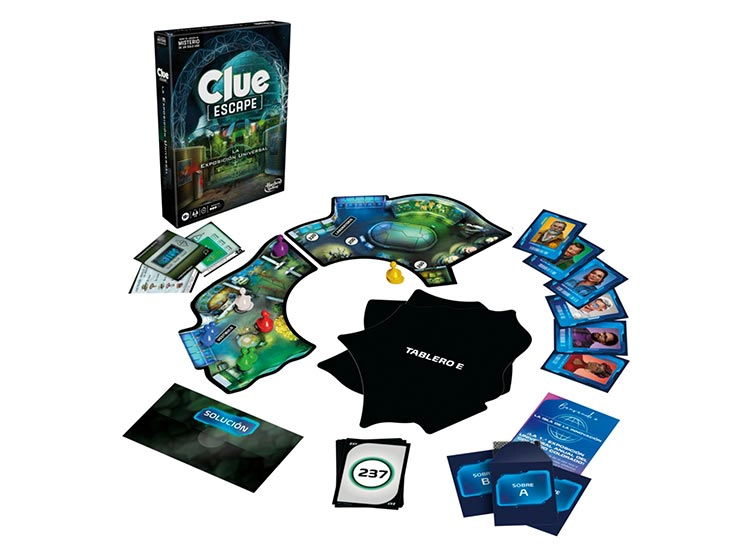 JUEGO DE MESA CLUE ESCAPE LA EXPOSICIÓN UNIVERSAL - 2
