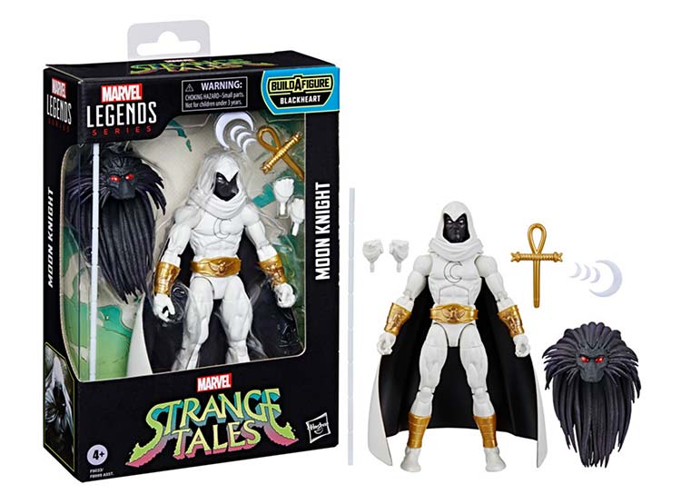 FIGURA DE ACCIÓN MARVEL LEGENDS SERIES STRANGE TALES MOON KNIGHT - 1