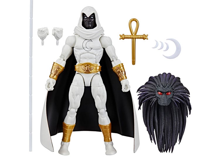 FIGURA DE ACCIÓN MARVEL LEGENDS SERIES STRANGE TALES MOON KNIGHT - 3