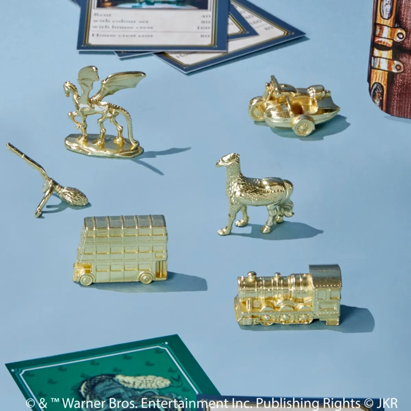JUEGO DE MESA MONOPOLY HARRY POTTER - 8