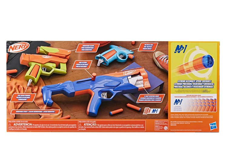 LANZADOR NERF N SERIES GEAR UP PACK - 8