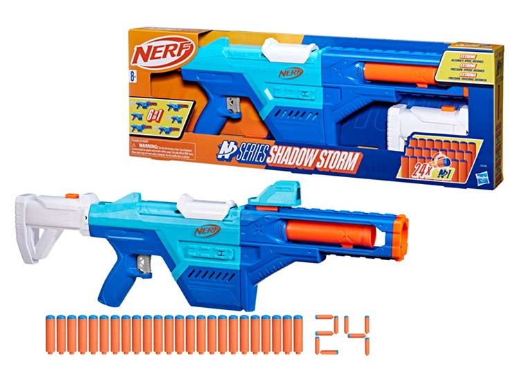LANZADOR NERF N SERIES SHADOW STROM - 1