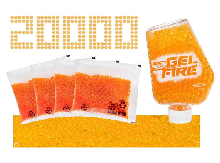 REPUESTO NERF PRO GELFIRE 20.000 RECARGAS  - 1