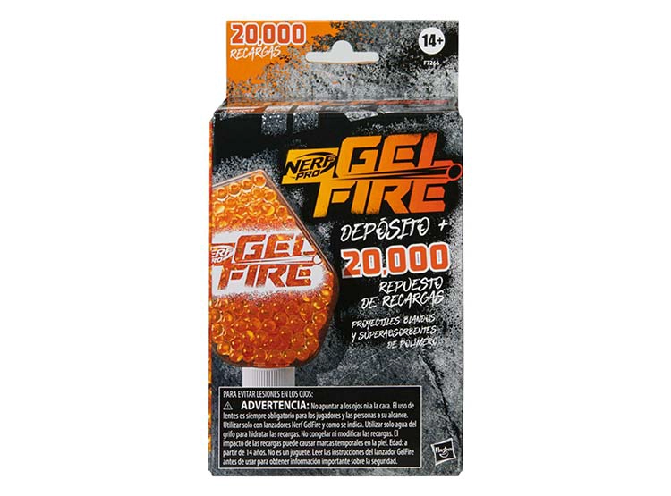 REPUESTO NERF PRO GELFIRE 20.000 RECARGAS  - 2