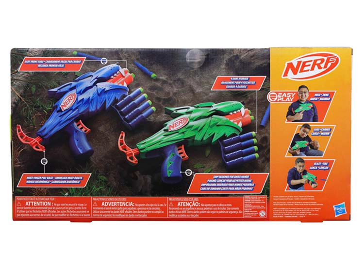 LANZADOR NERF WILD WOLFPACK - 14