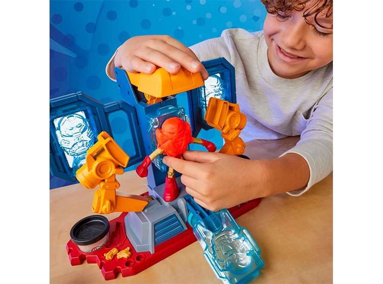 MASAS Y PLASTILINAS PLAY DOH MARVEL IRON MAN LABORATORIO DE ARMADURAS - 4
