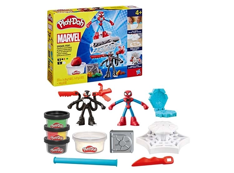 MASAS Y PLASTILINAS PLAY DOH MARVEL SPIDER-MAN LANZA Y ATRAPA - 2