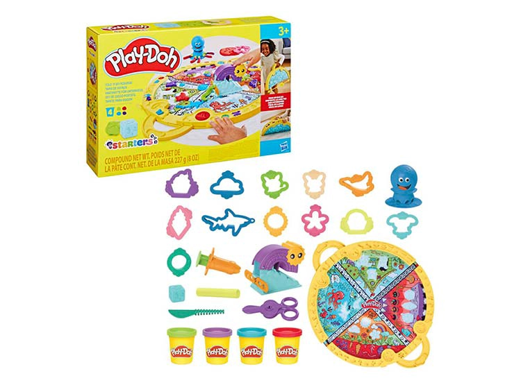 MASAS Y PLASTILINAS PLAY DOH STARTERS JUEGO PORTÁTIL - 2