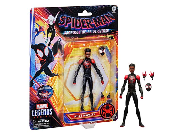 FIGURA DE ACCIÓN SPIDER-MAN INTO THE SPIDER-VERSE MILES MORALES