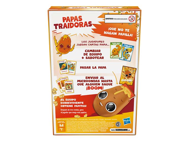 JUEGO DE MESA HASBRO GAMING PAPAS TRAIDORAS - 8